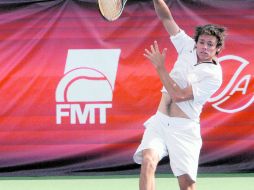 Víctor Romero, actual campeón del Abierto, fue eliminado ayer por el australiano Chris Letcher. EL INFORMADOR  /