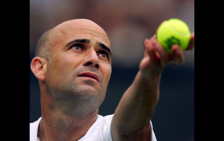 André Agassi estará en la inaguración del Complejo Panamericano de Tenis. MEXSPORT  /