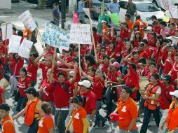 El Sindicato de Trabajadores Académicos de la UdeG estima que en la  “megamarcha” participarán hasta 60 mil personas. EL INFORMADOR  /