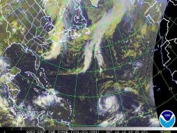 El huracán Igor se localizó esta mañana a mil 980 kilómetros al este de las Antillas Menores. EFE  /