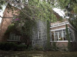 Fotografía de la fachada de la casa Luis Buñuel en la Ciudad de México. EFE  /