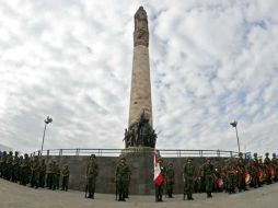 El acto se llevó a cabo en la Glorieta de los Niños Héroes. E. BARRERA  /