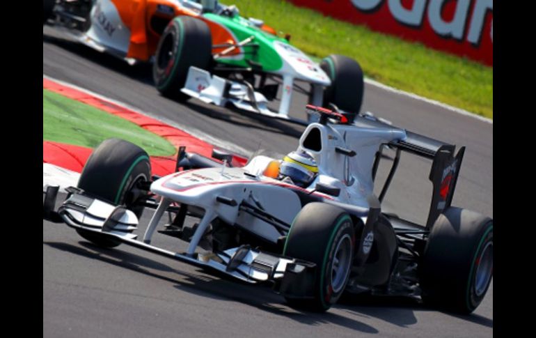 El piloto español Pedro de la Rosa durante el Gran Premio de Italia. EFE  /