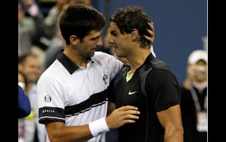 Djokovic acepta su derrota y felicita a Nadal por su nuevo logro. AFP  /