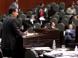 Ernesto Cordero comparece este martes ante los diputados. EL UNIVERSAL  /