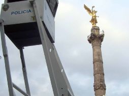 El pastel es una réplica al monumento de la Columna del Ángel de la Independencia. NTX  /