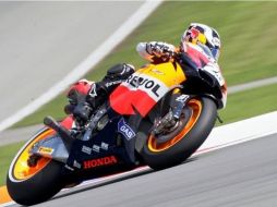 Daniel Pedrosa espera dar una buena carrera en el GP de Aragón. AP  /