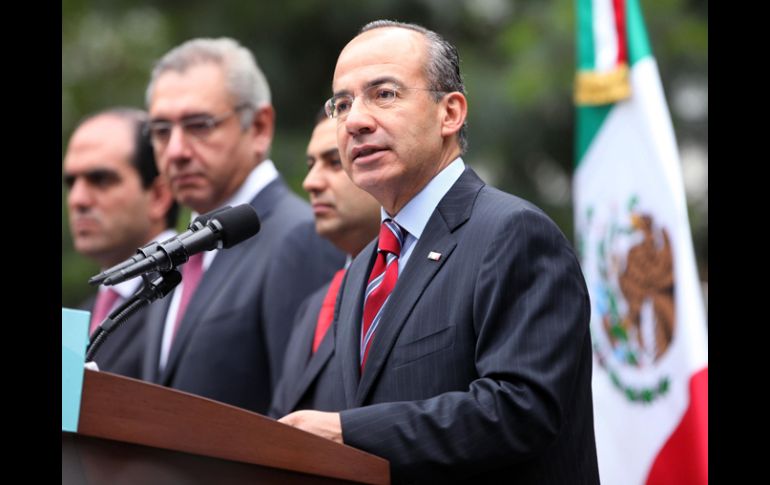 El Presidente dará el Grito de Independencia desde el balcón del Palacio Nacional . EFE  /