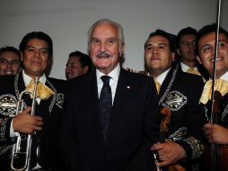 Fuentes, ex embajador de México en la capital francesa, participó esta noche en la celebración por la UNESCO.NTX  /