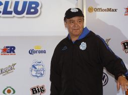 José Luis Trejo durante su presentación como técnico 'camotero'  /