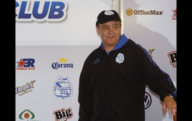 José Luis Trejo durante su presentación como técnico 'camotero'  /