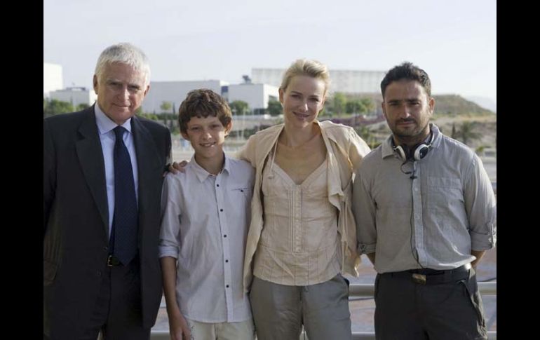 La actriz británica Naomi Watts trabaja a las órdenes del español Juan Antonio Bayona. EFE  /