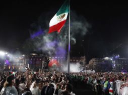 Los festejos en el Distrito Federal tienen saldo blanco hasta el momento. AP  /