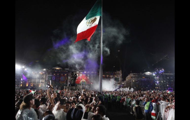 Los festejos en el Distrito Federal tienen saldo blanco hasta el momento. AP  /