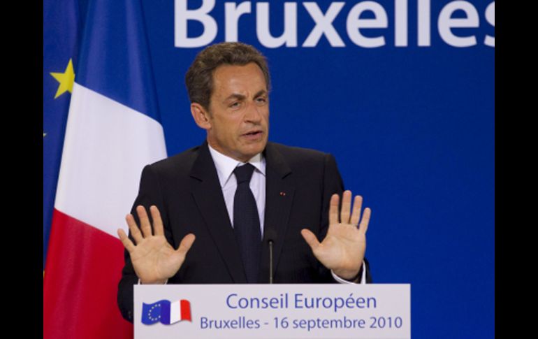 Nicolas Sarkozy, presidente de Francia. EFE  /