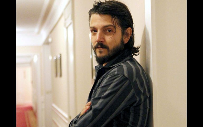 Con todo y gripa, Diego Luna se encuentra en San Sebastián para promover Abel.EFE  /