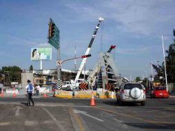 El próximo lunes habilitarán un carril por sentido en Lázaro Cárdenas para agilizar el tránsito vehicular. A. HINOJOSA  /