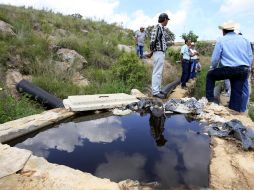 Vecinos del basurero de Picachos exigen que agilicen la construcción de la planta de tratamiento para lixiviados. A. CAMACHO  /