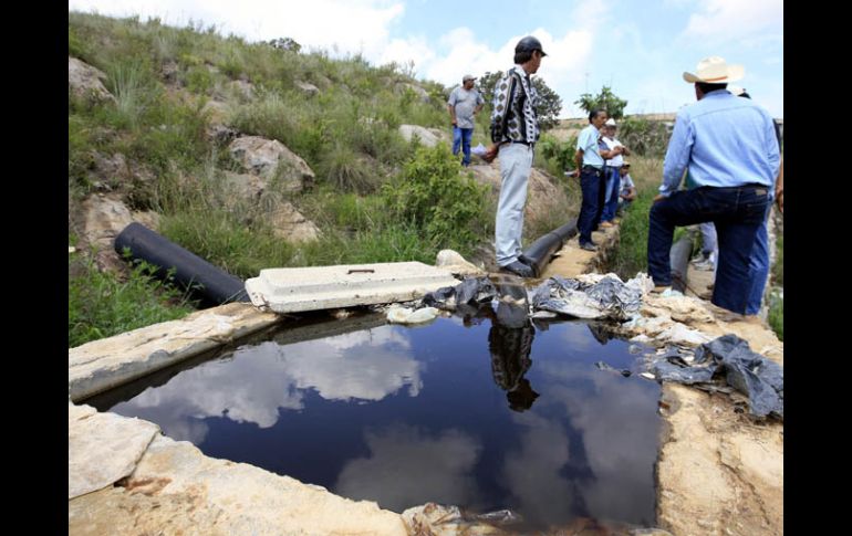 Vecinos del basurero de Picachos exigen que agilicen la construcción de la planta de tratamiento para lixiviados. A. CAMACHO  /