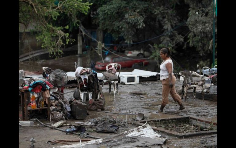 Los municipios de Cotaxtla, Medellín y Carillo Puerto sufrieron grandes afectaciones por el paso del Huracán. AP  /