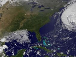 El huracán se desplaza rumbo a Canadá. AFP  /