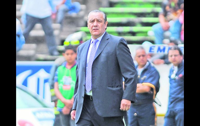 José Luis Trejo, técnico del Puebla. JAMMEDIA  /