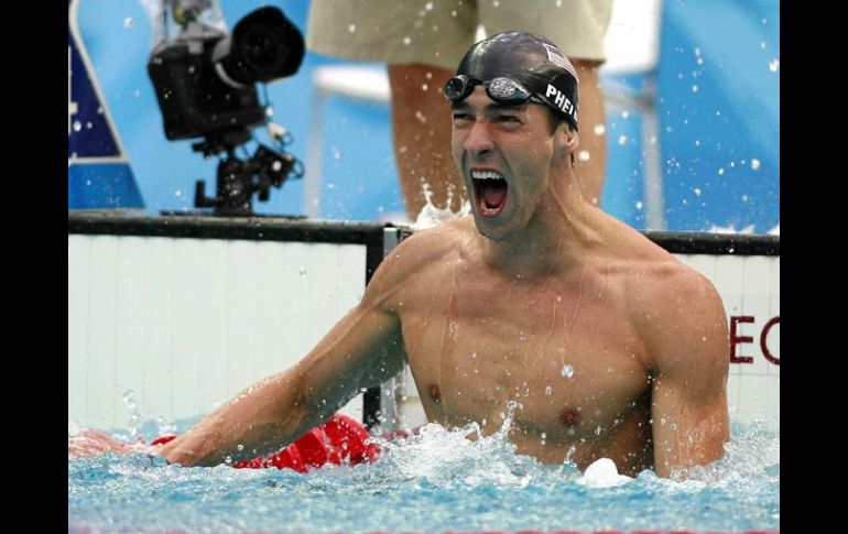 Después de que ayer fue confirmada su presencia en nuestro país, Michael Phelps mandó un mensaje alentador a los mexicanos. MEXSPORT  /