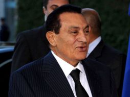 El presidente egipcio, Hosni Mubarak. EFE  /