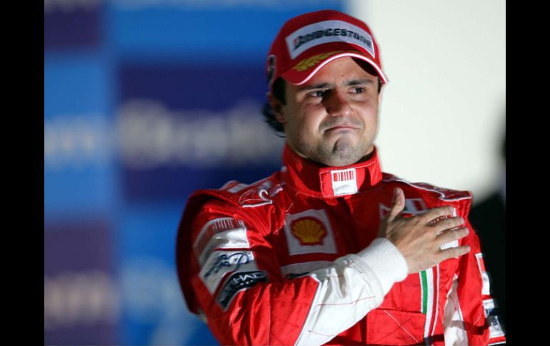 Felipe Massa abandonaría Ferrari para la próxima campaña de la Fórmula 1. MEXSPORT  /