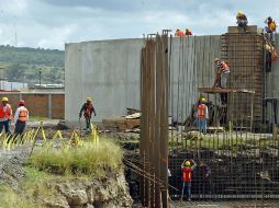 La construcción de la planta de tratamiento de El Ahogado presenta 36.6 por ciento de avance. E. BARRERA  /