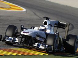 El piloto español Pedro de la Rosa cuando estaba con el equipo Sauber. ESPECIAL  /