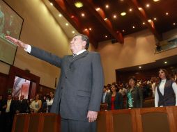 Manuel Correa Ceseña tomó protesta como secretario General del Congreso del Estado. A. GARCÍA  /