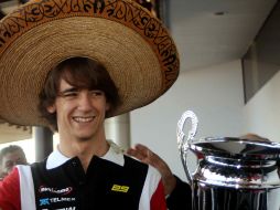 Esteban Gutiérrez llega como campeón de la GP3 Series. MEXSPORT  /