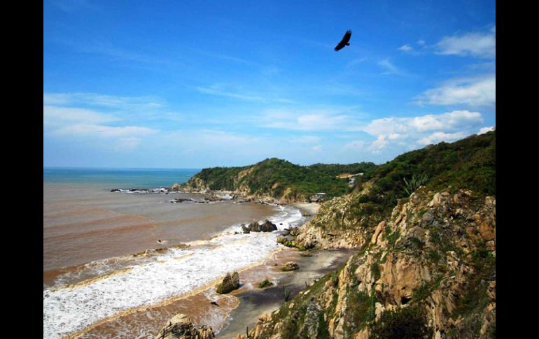 Ubicado a 10 kilómetros de la bahía de Huatulco, Copalitaes investigado desde 1998. EL UNIVERSAL  /