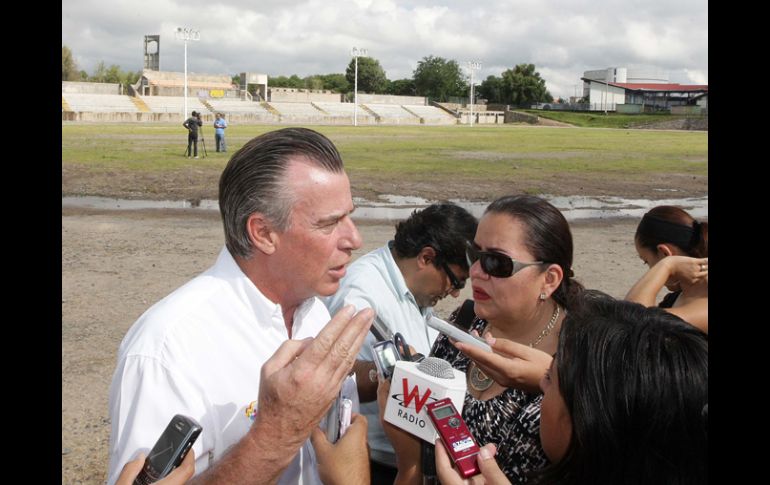 Carlos Andrade Garín, director del Comité Organizador de los Juegos Panamericanos Guadalajara 2011. A. CAMACHO  /