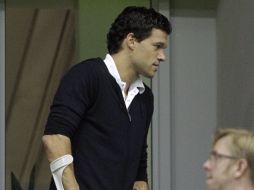 Michael Ballack se lesonó la pierna desde el pasado 11 de septiembre. AP  /