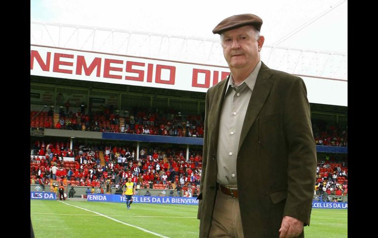 Foto de archivo del técnico del América, Manuel Lapuente. MEXSPORT  /