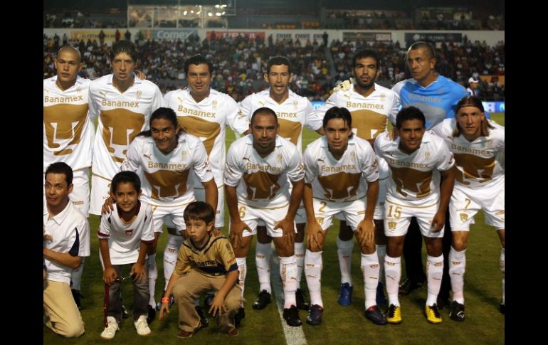 Pumas en visita al Atlante en actividad de la jornada ocho . MEXSPORT  /