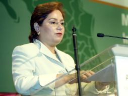 La titular de la Secretaría de Relaciones Exteriores, Patricia Espinosa acudió a comparecer ante senadores. ESPECIAL  /