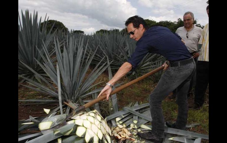 Marc Anthony y Amaia Montero se dieron “una vuelta” por Amatitán. ESPECIAL  /