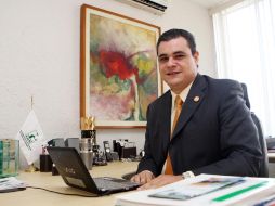 Armando Trujillo Villa, presidente del AMPI Guadalajara. A. GARCÍA  /