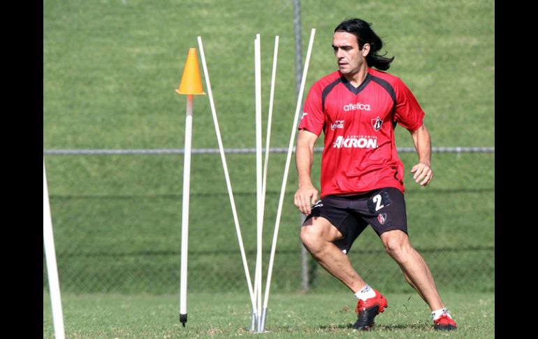 Fuentes está agradecido con Chivas por prestarles el estadio Omnilife para una sesión de entrenamiento. MEXSPORT  /