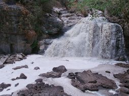 Las aguas del Río Santiago muestran fuertes niveles de contaminación. ARCHIVO  /