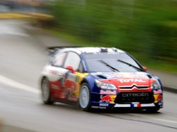 El piloto francés Sebastien Loeb ansía triunfar en el Rally de Francia. AFP  /