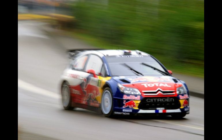 El piloto francés Sebastien Loeb ansía triunfar en el Rally de Francia. AFP  /