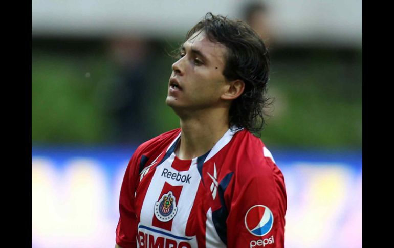 Omar Arellano de Guadalajara durante el juego de la jornada 8 del torneo Apertura 2010 del futbol mexicano. MEXSPORT  /