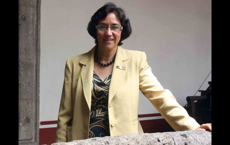 Angélica Peregrina, directora del Centro INAH Jalisco. A. HINOJOSA  /