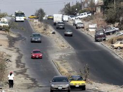 El retraso en la entrega de recursos  pone en riesgo proyectos como la ampliación de 8 de Julio, en Tlajomulco. A. GARCÍA  /