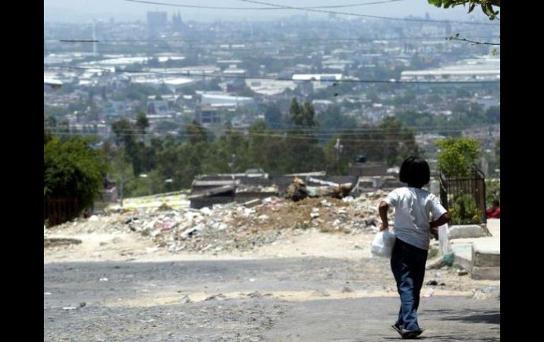 El Cerro del Cuatro es una zona propensa a sufrir deslaves. ARCHIVO  /