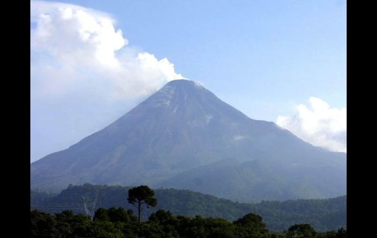 Lluvias podrían causar deslaves en el volcán de Colima. INFORMADOR ARCHIVO  /